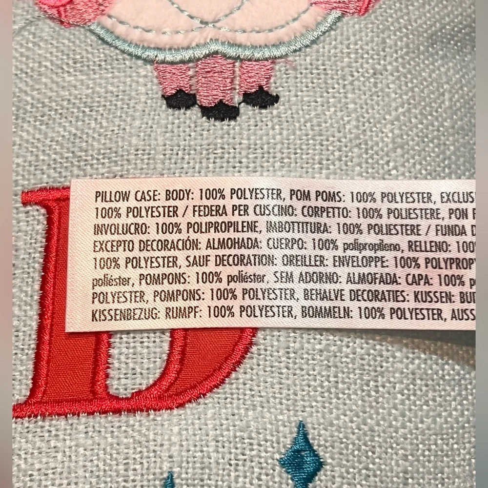 Disney Parks 2022 Pixar Toy to the World Holiday Throw Pillow NWOT TOY STORY